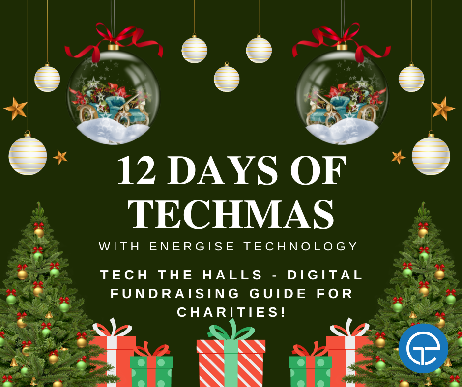 12 Days of Techmas: Tech the Halls! Digital Fundraising Guide for Charities