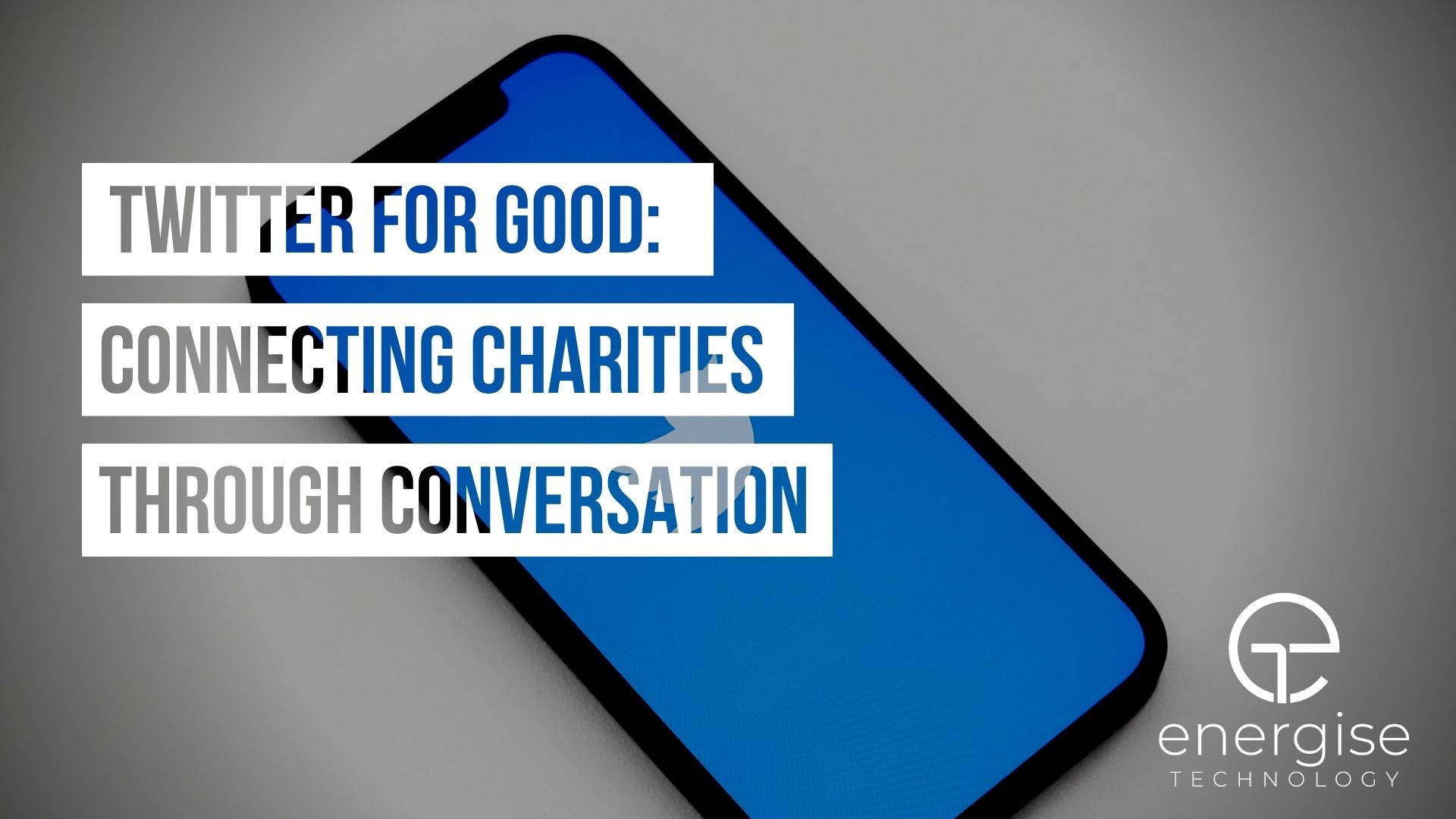 Twitter For Good: Connecting Charities Through Conversation